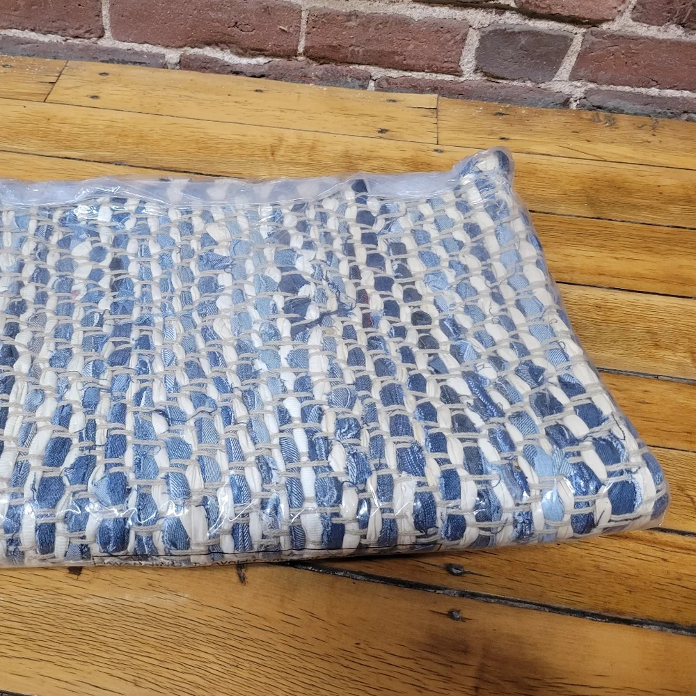 Brand New Levi's x Target Limited Edition 2' x 3' Denim Scrap Rug - Picture 3 of 6